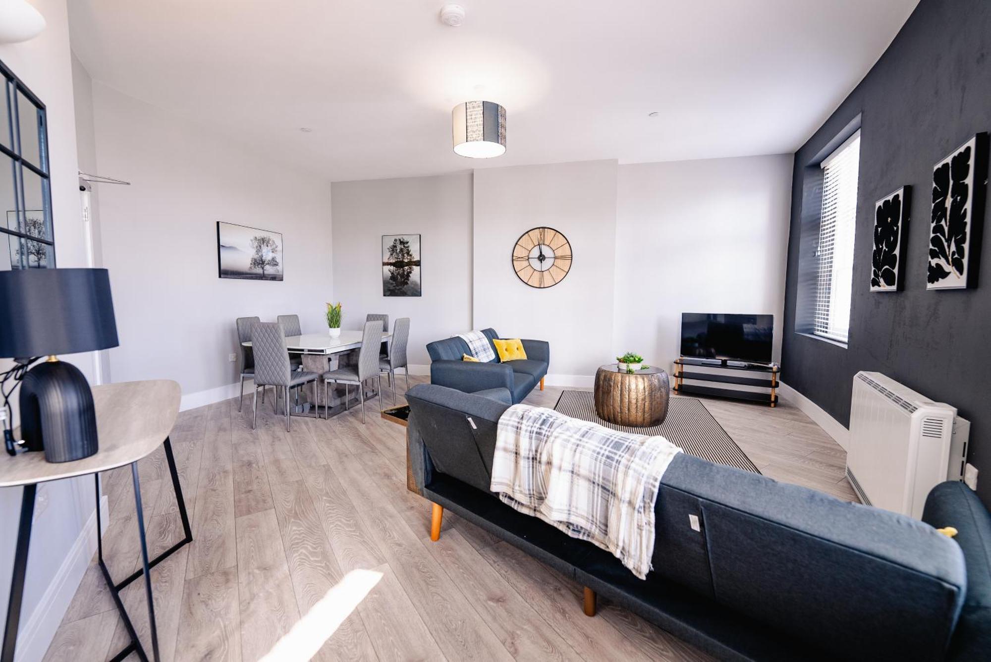 Apartment Spacious & Modern 3-bed & High Ceiling *